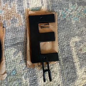 Pottery Barn ‘E’ wall hook